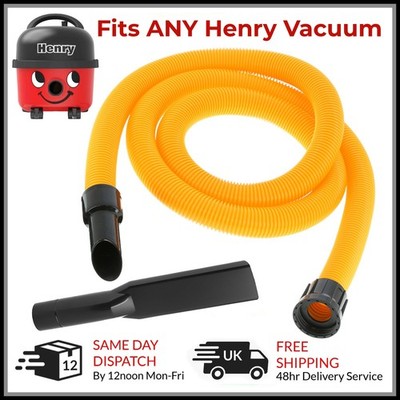 Passend für ALLE Numatic Henry - 38 mm Auto Entlüftungsschlauch & Fugendüse UPGRADE-Kit