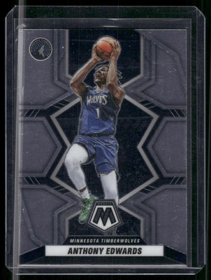 Anthony Edwards 2021-22 Panini Mosaic Basketball #79 2nd Year Wolves