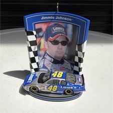 Jimmie Johnson #48 Lowe's NASCAR Winston Cup Series Diecast Car Display Stand