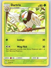 2019 POKEMON DARTRIX COSMIC ECLIPSE 19/236 UC NM A68485 FREE S&H