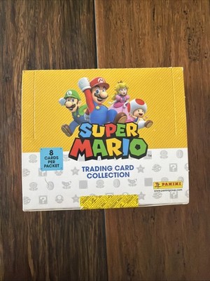 2022 Panini Super Mario Bros Trading Cards Hobby Box Sealed - 18 Packs