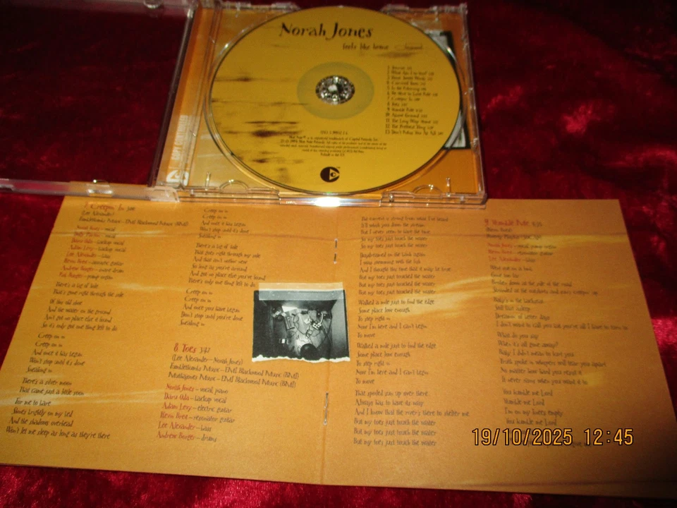 CD--NORAH JONES--feels like home--Neuwertig !--- - Bild 3 von 3