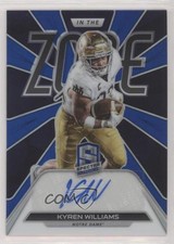 2022 Panini Chronicles Draft Picks Blue 23/49 Kyren Williams #Z-KWI Auto 9r9