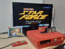 Famicom Super Star Force Box Operation confirmed and terminals cleaned