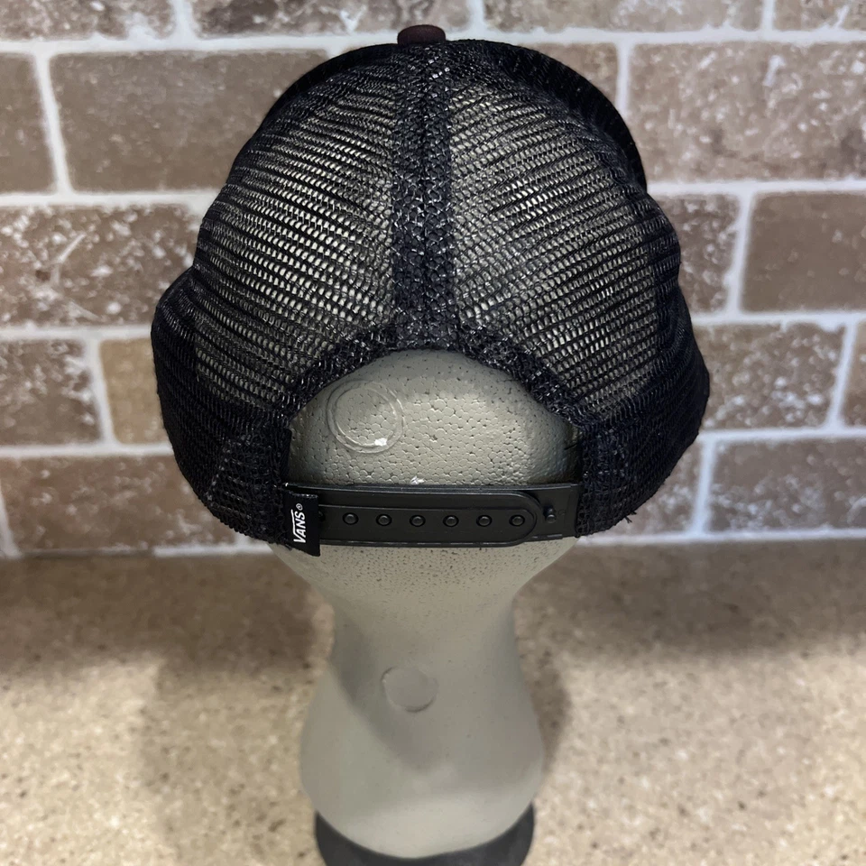 Vans “For The Halibut” 66 Camo Trucker Hat Snapback Mesh Y2K Skater Streetwear - Image 3 of 4