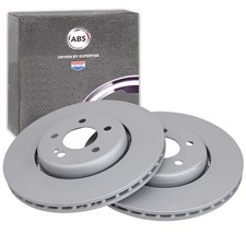 2x ABS BREMSSCHEIBEN 320mm BELÜFTET 2-TEILIG HINTEN passend für MERCEDES C-KLASS