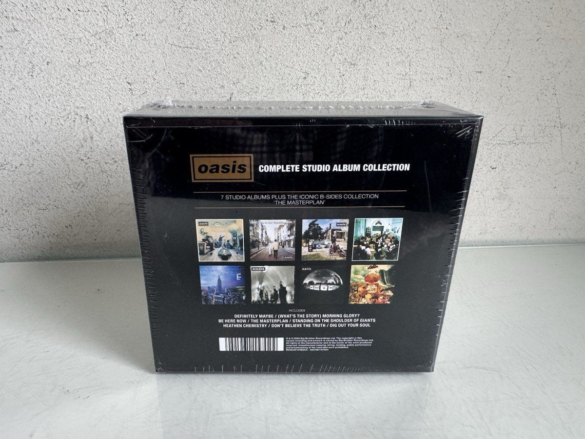 OASIS Complete Studio Album Collection Amazon U.K Exclusive Gold