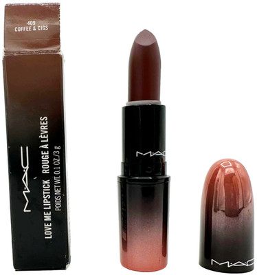 Mac Cosmetics Love Me Lippenstift Lipstick 409 COFFEE & CIGS NEU