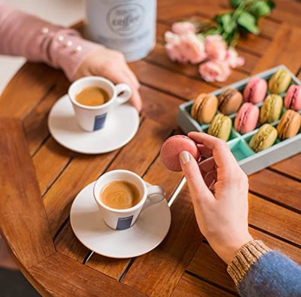 Mini máquina de café espresso Lavazza AZUL elegante de un solo servicio LB 300 (LEER ⬇️) Foto 2 de 4