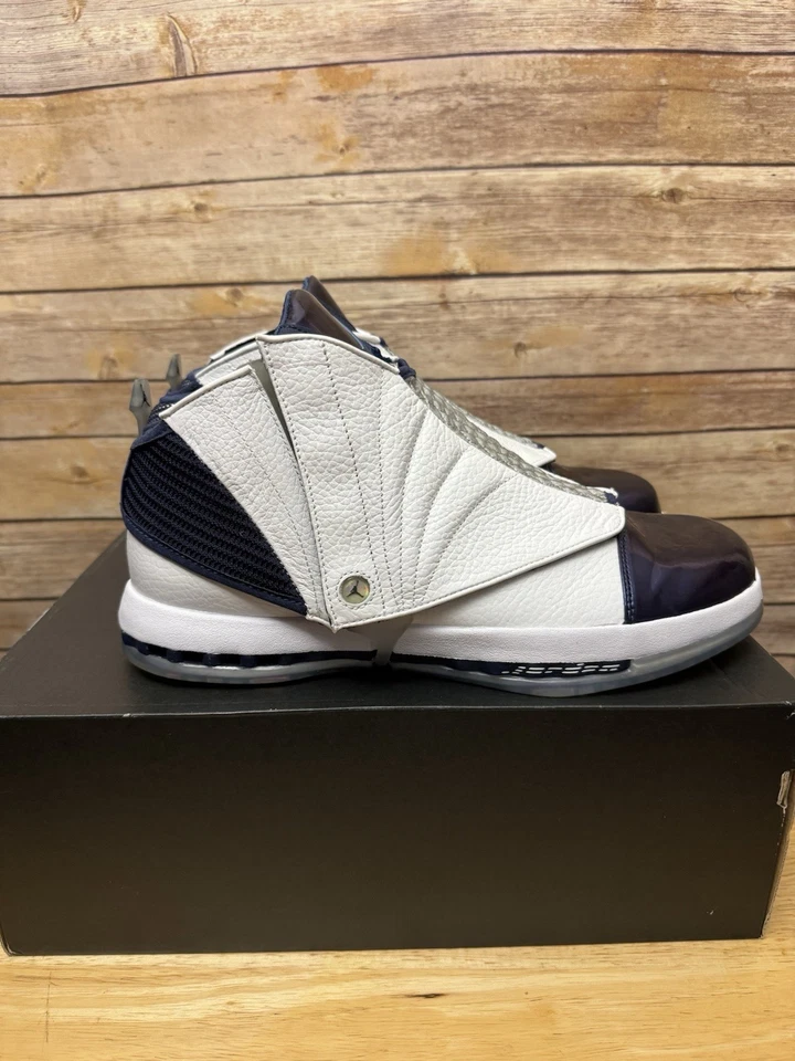 Jordan 16 Retro Midnight Navy (2016) 12 码 — 第 4/4 张图片
