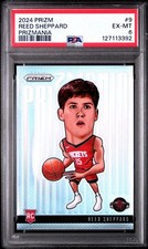 2024 Panini Prizm #9 Reed Sheppard Prizmania Rookie SSP