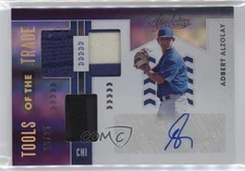 2020 Panini Absolute Spectrum Purple /25 Adbert Alzolay #TOT3-AA Rookie Auto RC