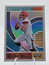 Panini 2018 Playoff Rookie Wave Baker Mayfield #1 Cleveland Browns Football Card