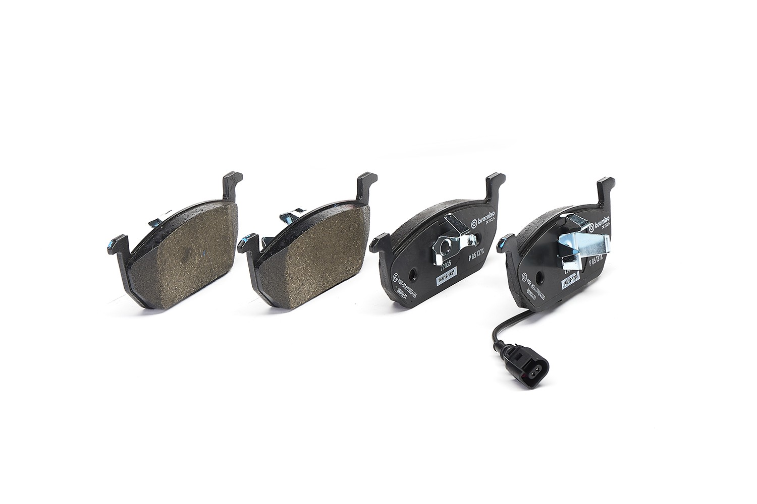 Brake Pads Set fits SKODA OCTAVIA Mk3 2.0D Front 12 to 20 Brembo 5Q0698151C New