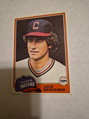 JACK BROMMER 1981 TOPPS #462 FREE SHIPPING 