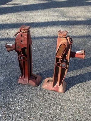 Two 20 Ton Railroad Jacks