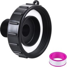 250 Gallon IBC Water tote Hose Adapter, Food Grade IBC Drain Adapter,Water Hose