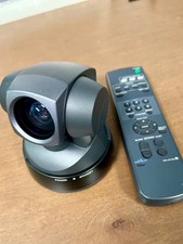 Sony EVI-D100 PTZ Color Video Camera w/ Remote