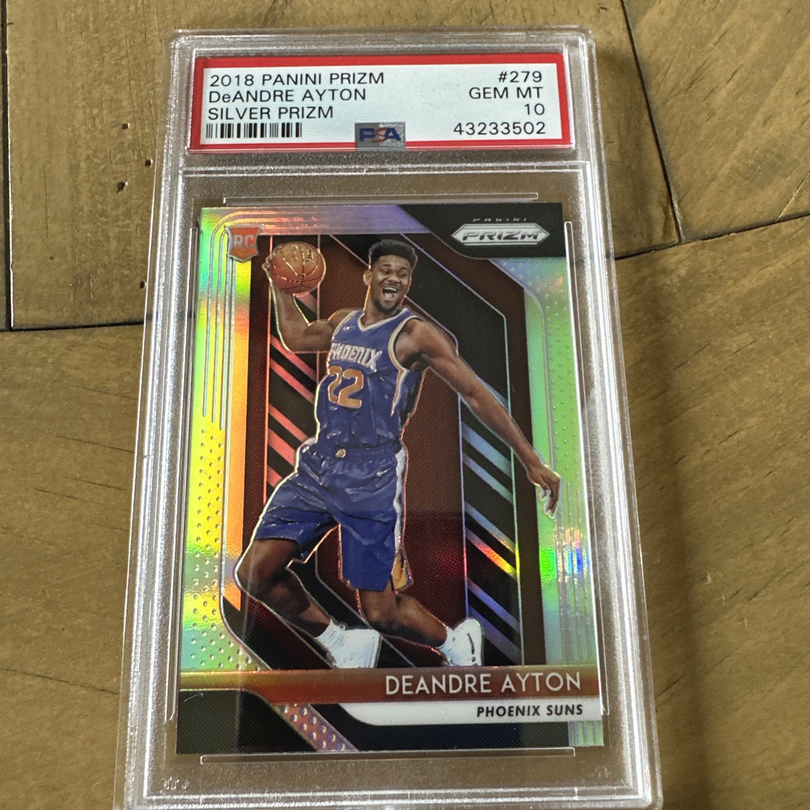 2018-19 Panini Prizm - DeAndre Ayton #279 Silver Prizm (RC)