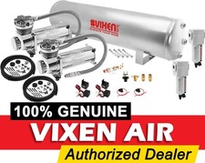 Air Suspension Kitsystem For Truckcar Bagridelift Dual Compressor 5g Tank