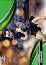 2025 Topps Chrome #72 Lorenzo Sonego Lime Green Refractor