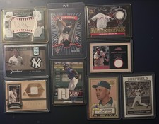 Lot of 9 - Baseball Cards (Jersey Cards, Autos and More)