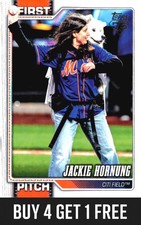 Jackie Hornung 2026 Topps First Pitch #FP-7 New York Mets