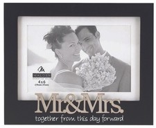 Malden Mr. Mrs. 4x6 Matted Express Frame
