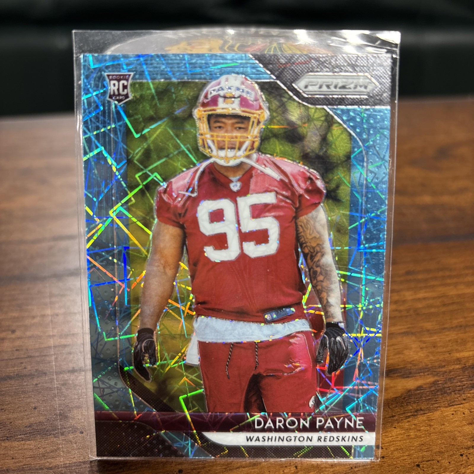 2018 Panini Prizm Prizms Lazer #245 Daron Payne - FB