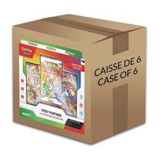 6x Pokemon First Partner Illustration Collection Series 1 - SEALED CASE