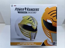 Mighty Morphin Power Rangers Lightning Collection White Ranger Helmet New Open