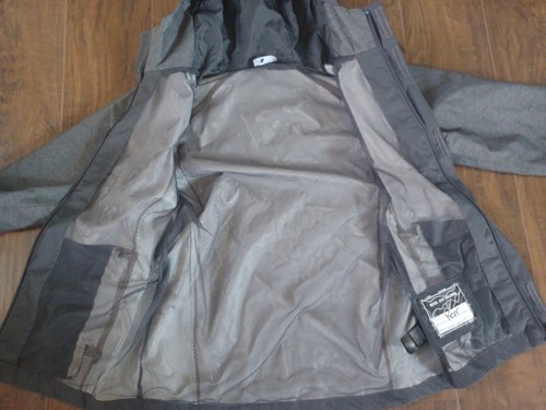 North Face Hyvent Windbreaker Jacket Kids/Boys Large (14-16) -Dark Gray Charcoal - Picture 4 of 8