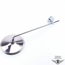 universal Spiegel BUMM rostfrei Klemmmontage Lenker für Mofa Moped Mokick