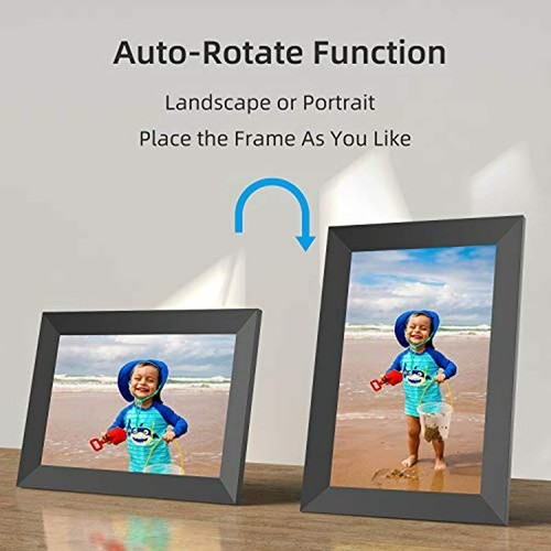 Jeemak Digital Picture Frame 10.1 inch WiFi Photo Frame with HD Touch Screen Aut - Picture 4 of 6