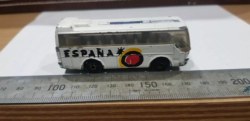 VINTAGE 1986 MATCHBOX ESPANA IKARUS BUS COACH WHITE - Picture 6 of 13