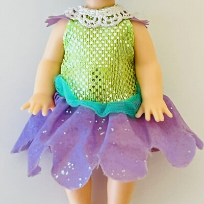 Barbie In The Nutcracker Jenny Doll Flower Fairy Dress Vintage 2001 Kelly Shelly