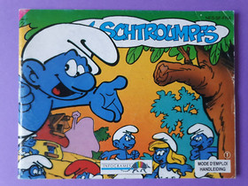 LES SCHTROUMPFS / Nintendo NES PAL B FAH / Infogrames + BOITIER PROTECTION
