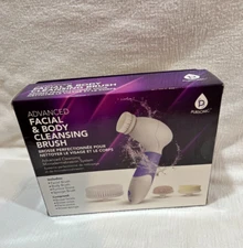 Facial And Body Cleansing Brush Advanced  with  Pumice Stone Sponge  Pursonic