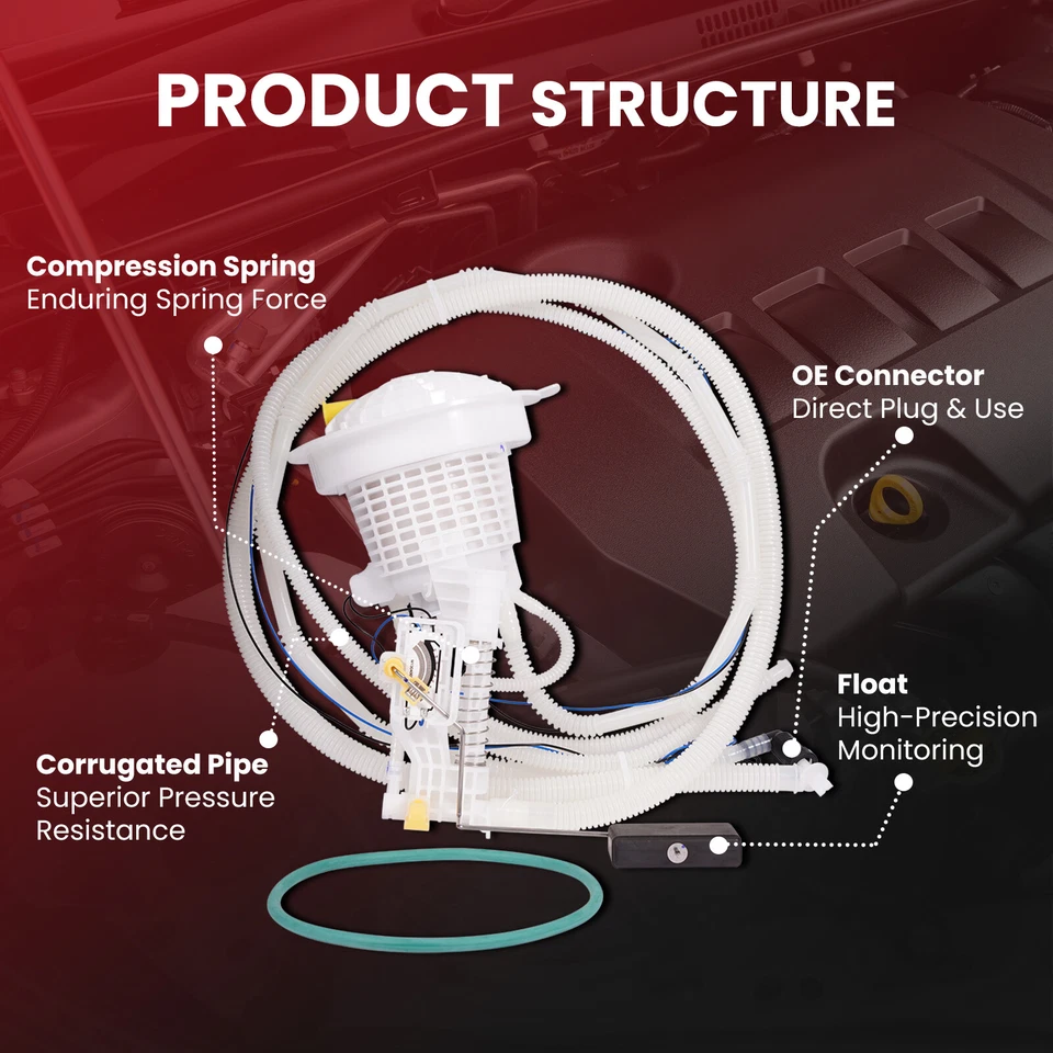 Fuel Pump Passenger Side for 05-19 Chrysler 300 Dodge Challenger Charger Magnum Foto 4 de 4