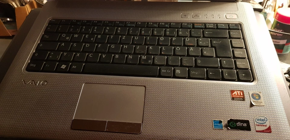 +++Sony Vaio VGN-NS21S Notebook Laptop Vintage gut erhalten FÜR BASTLER+++ - Bild 4 von 4