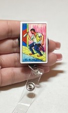 El Borracho Inspired Retractable Badge Holder