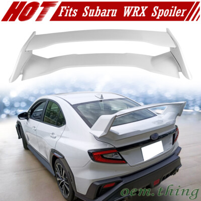 Painted Fits Subaru WRX STI VB 5th 4D Sedan Rrar Trunk Spoiler Wing 2022-2026