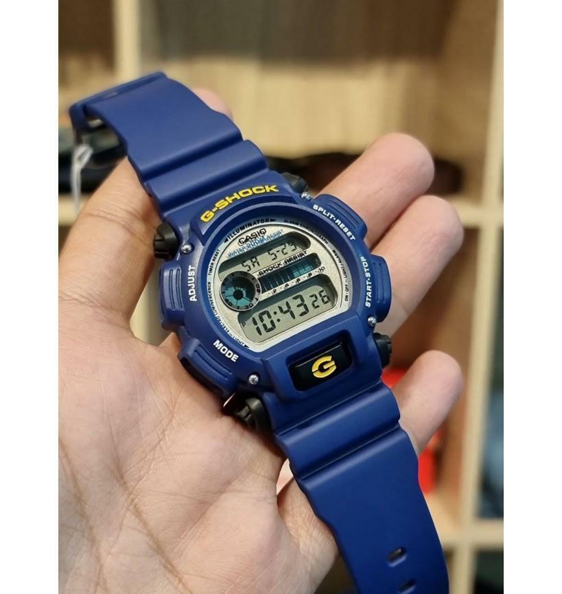 Casio G-Shock DW-9052-2V Digital Men's Blue Resin Stopwatch Casio G-Shock DW-9052-2V Digital Men's Blue Resin Stopwatch