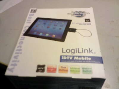 LogiLink DVB-T Tuner Adapter DVBT Antenne Receiver Empfänger für iPhone iPad OVP