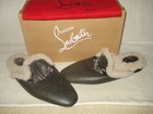 AUTH NEW MEN CHRISTIAN LOUBOUTIN WOOLITO SWING SHEARLING SLIPPERS EU 46/US 13 — photo 2