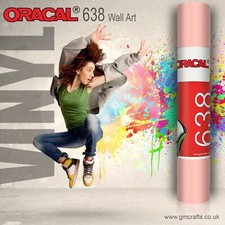 Oracal 638 sign vinyl wall art matt self adhesive 380mmx610mm rolls - 57 Colours