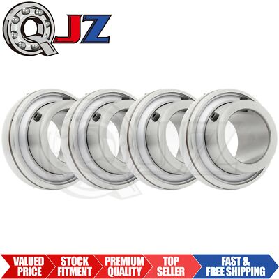 [Qty.4] New UCX11-35 Insert Ball Bearing w/ Set-Screw Locking For 2-3/16'' Shaft