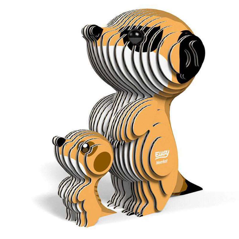 EUGY Meerkat 3D Model Kit Educational STEM Toy Animal Gift Age 6+
