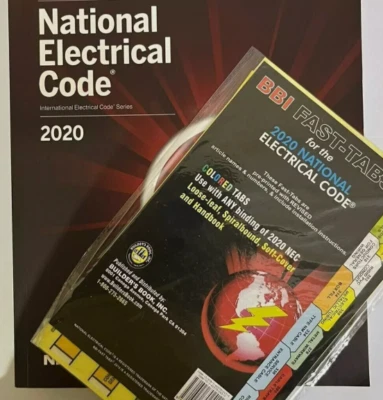 NFPA 70 NEC National Electrical Code 2020 Paperback + BBI Fast-Tabs....