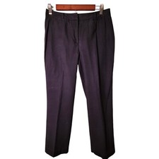 Charter Club Pants Womens Size 6 Katherine Fit Ankle Length Black Quilted